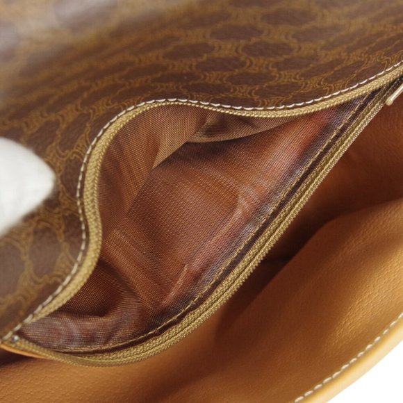 CELINE Macadam Ring Motif Cross Body Shoulder Bag - Picture 11 of 11